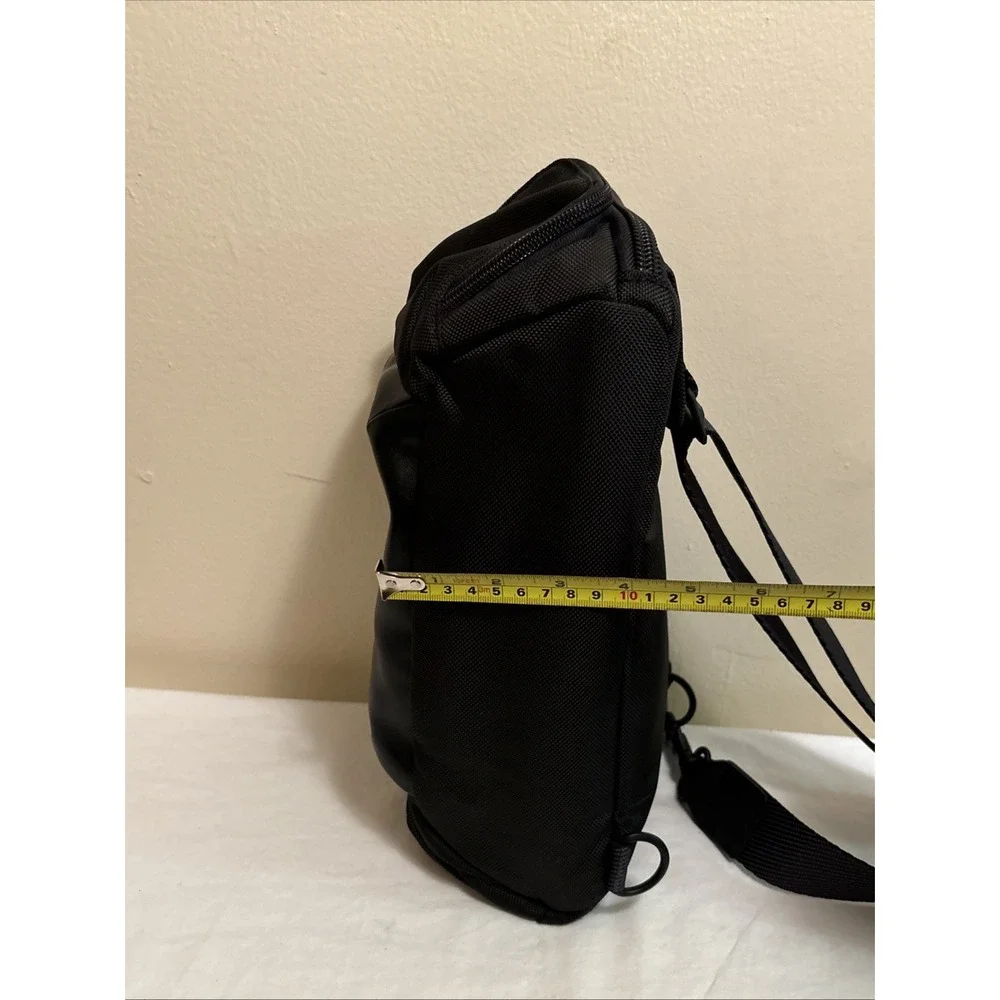 Tumi Alpha Bravo Kelley Chest Sling Bag Black Ballistic Nylon 232399D